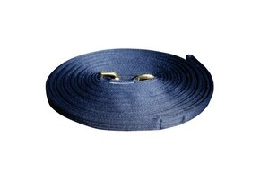 Harry's Horse Longeerlijn Soft 8 Meter -  Navy