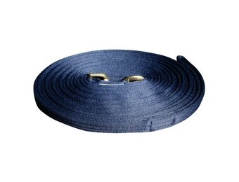 Harry's Horse Longeerlijn Soft 8 Meter -  Navy