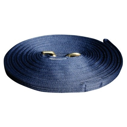 Harry's Horse Longeerlijn Soft 8 Meter -  Navy