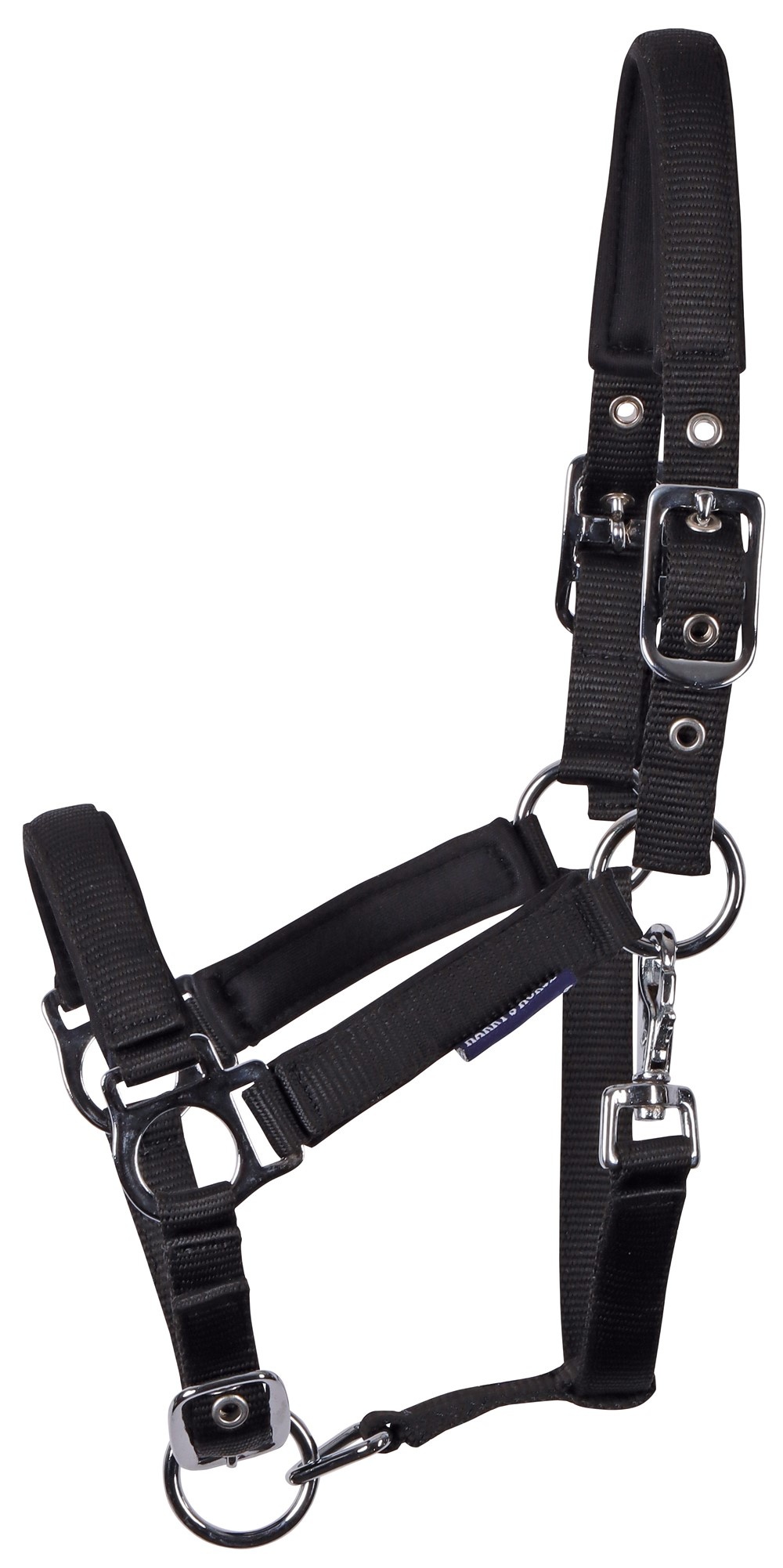 Harry's Horse Veulenhalster Padded - Zwart