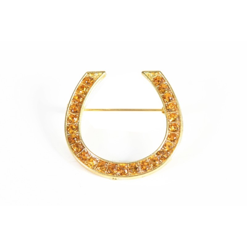 Horka Plastronspeld Hoefijzer - Goud