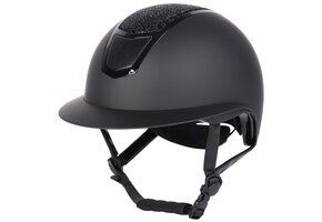 Harry's Horse Veiligheidscap Mont Blanc Sparkle - Zwart