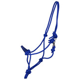 QHP Touwhalster met Clip - Kobalt Blauw