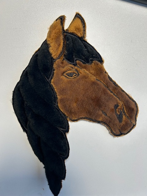 Gratis - Paardenhoofd voor op kleding