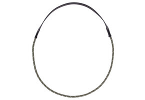 QHP Neckrope Leer - Olive