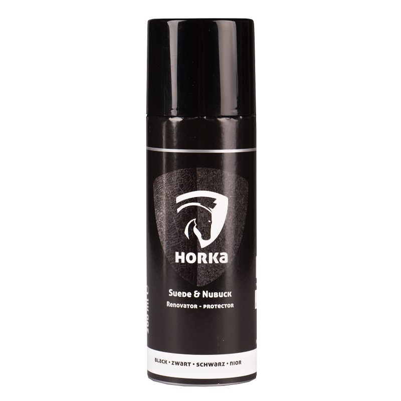 Horka Suede & Nubuck Renovator Spray - Zwart