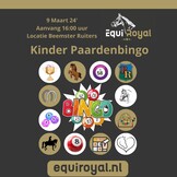 Equiroyal Kinder Paardenbingo - 9 Maart
