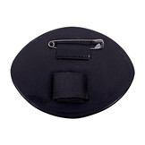 QHP Nummerhouder Modeste Oval - Bruin