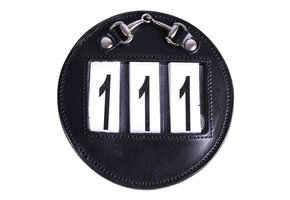 QHP Nummerhouders Ricki - Zwart