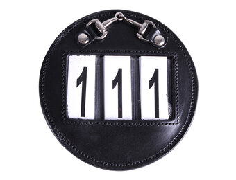 QHP Nummerhouders Ricki - Zwart