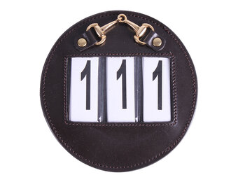 QHP Nummerhouders Ricki - Bruin Goud