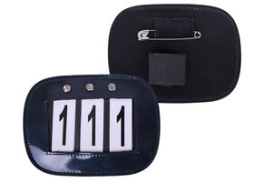 QHP Nummerhouder Lak - Navy