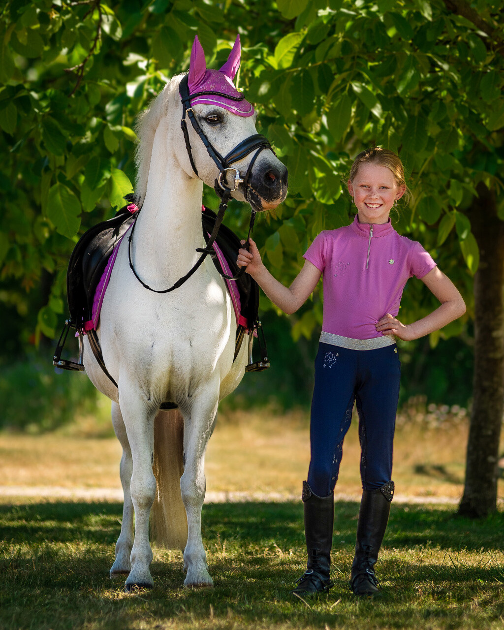 QHP Rijlegging Gwenn - Navy - Maat 152