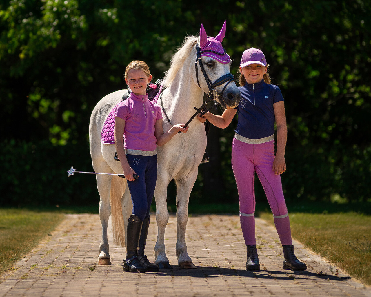 QHP Rijlegging Gwenn - Navy - Maat 152