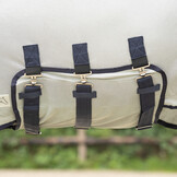 QHP Vliegendeken Met Hals & Masker - Zebra