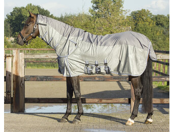 QHP Vliegendeken Combo - Grijs