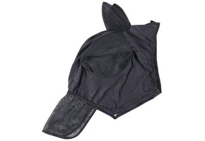 Vliegenmasker Skinfit - Met oren en Neusstuk - Zwart -