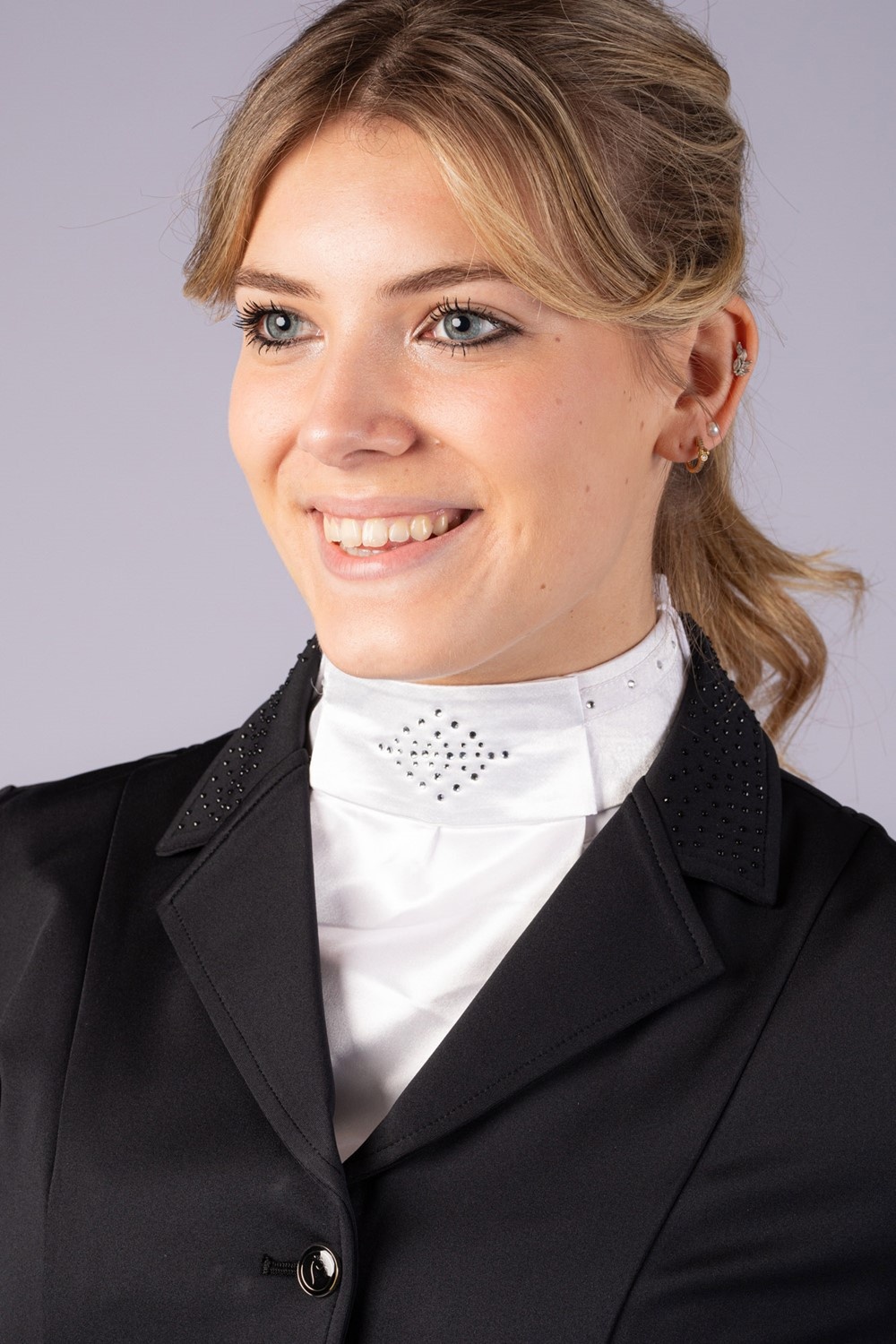 Harry's Horse Plastron Sparkle - Wit