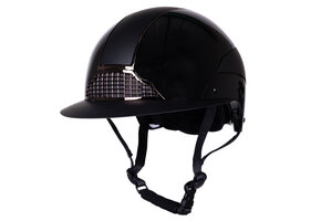 QHP Veiligheidscap Miami Polo Visor - Zwart