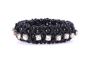 QHP Knotband Diamond - Zwart