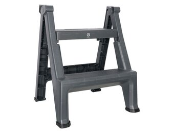 Opstapkruk Clever Fold - Grijs