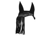 Imperial Riding Oornetje Fringes - Zwart - Maat Cob