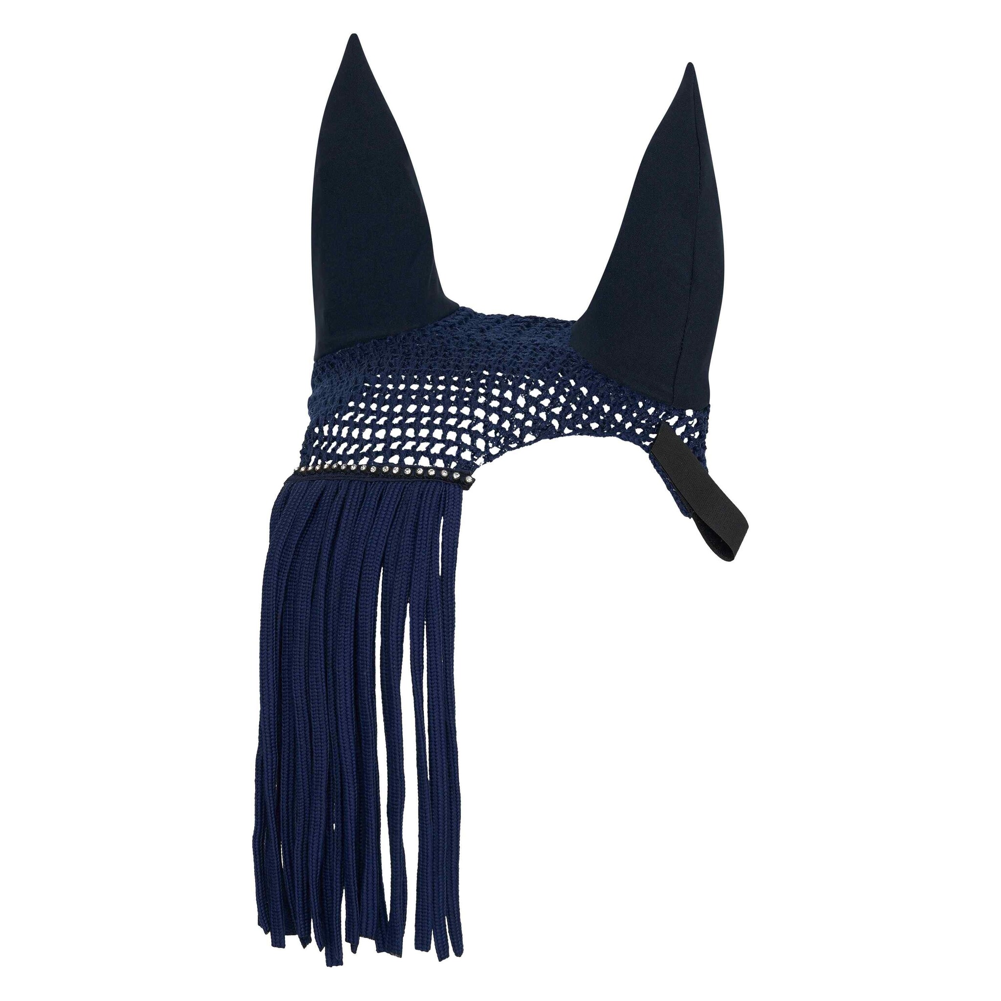 Imperial Riding Oornetje Fringes - Navy - Maat Cob