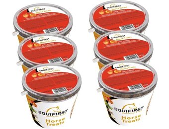 Equifirst Paardensnoep Appel - 1.5 kg - 6 stuks!