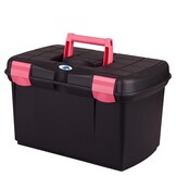 Poetsbox Carlo - Zwart / Fuchsia