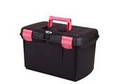 Poetsbox Carlo - Zwart / Fuchsia