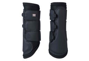 Imperial Riding Peesbeschermers Cloud Dancer - Zwart - Maat Cob