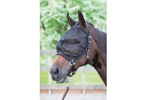 Harry's Horse Vliegenmasker Halster - Zwart