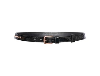 Imperial Riding Sparkle Belt Olania - Black Rose Gold - 105 cm