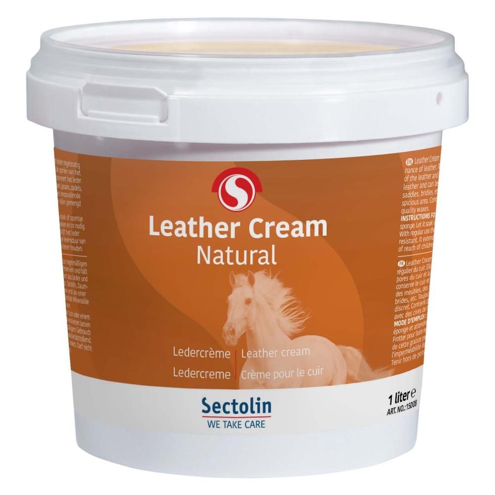 Sectolin Leather Cream Naturel - 1 Liter