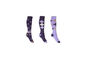 HKM Rijsokken Cardiff - Set van 3