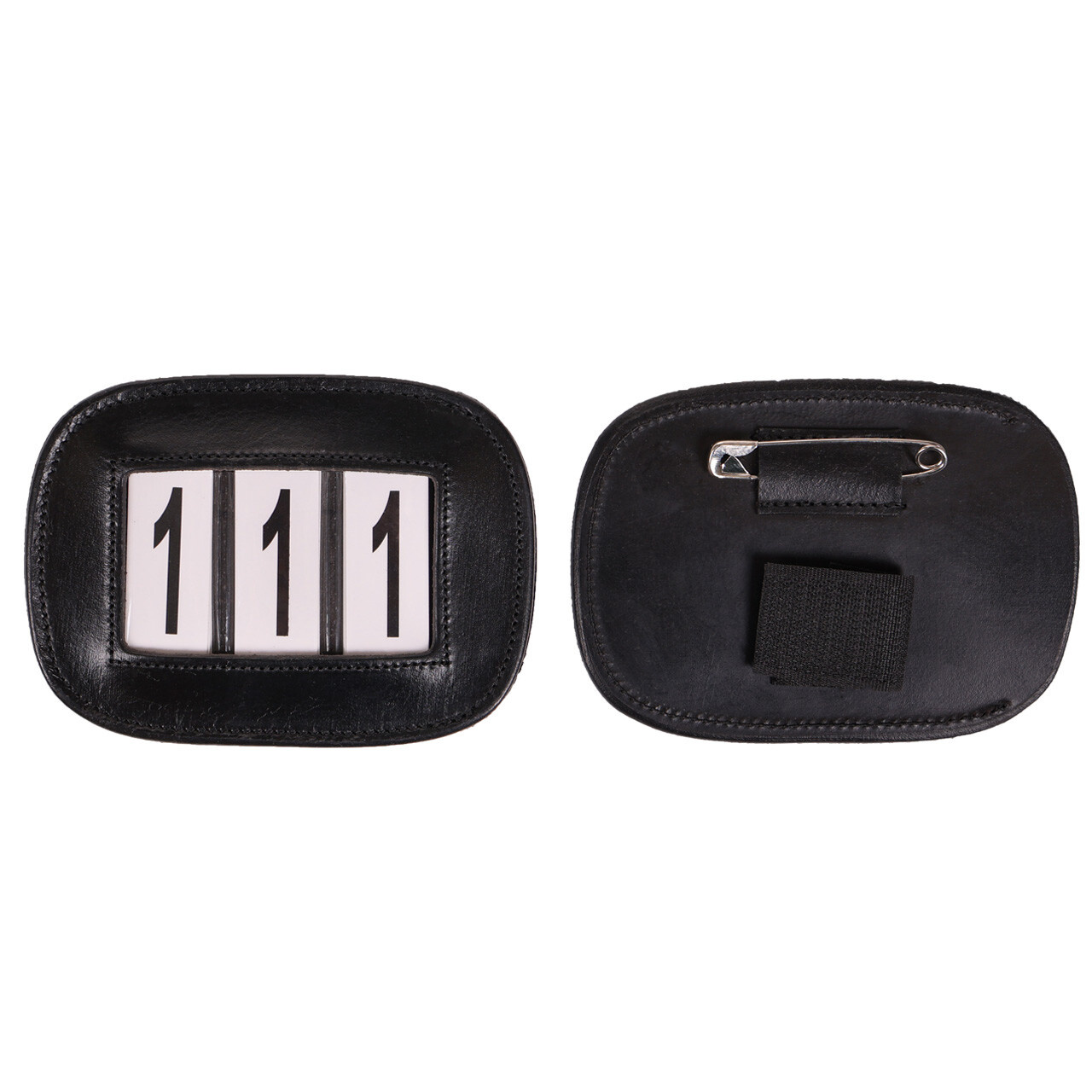 QHP Nummerhouder Modeste Square - Zwart