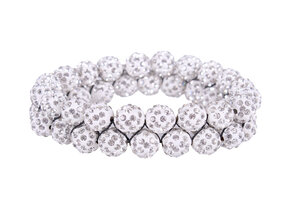 QHP Knotband Gloss - Wit