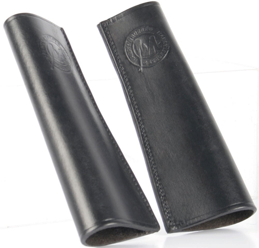 Beugelriemhoes - Leer - Zwart