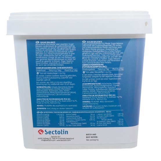 Sectolin Sugar Balance - 500 Gram