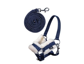 HKM Hobby Horse Halsterset - Navy