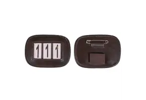 QHP Nummerhouder Modeste Square - Bruin