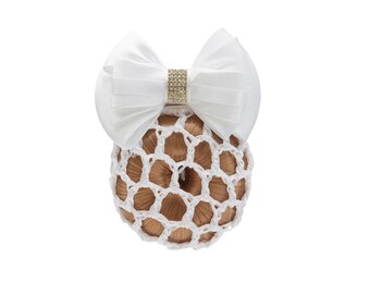 Horka Haarstrik Glitter - Wit