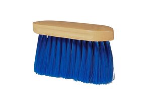 QHP Borstel hout lang zacht - Blauw