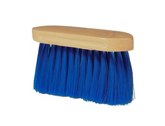 QHP Borstel hout lang zacht - Blauw
