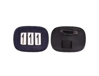 QHP Nummerhouder Shine - Navy