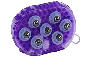 HKM Massageborstel - Paars