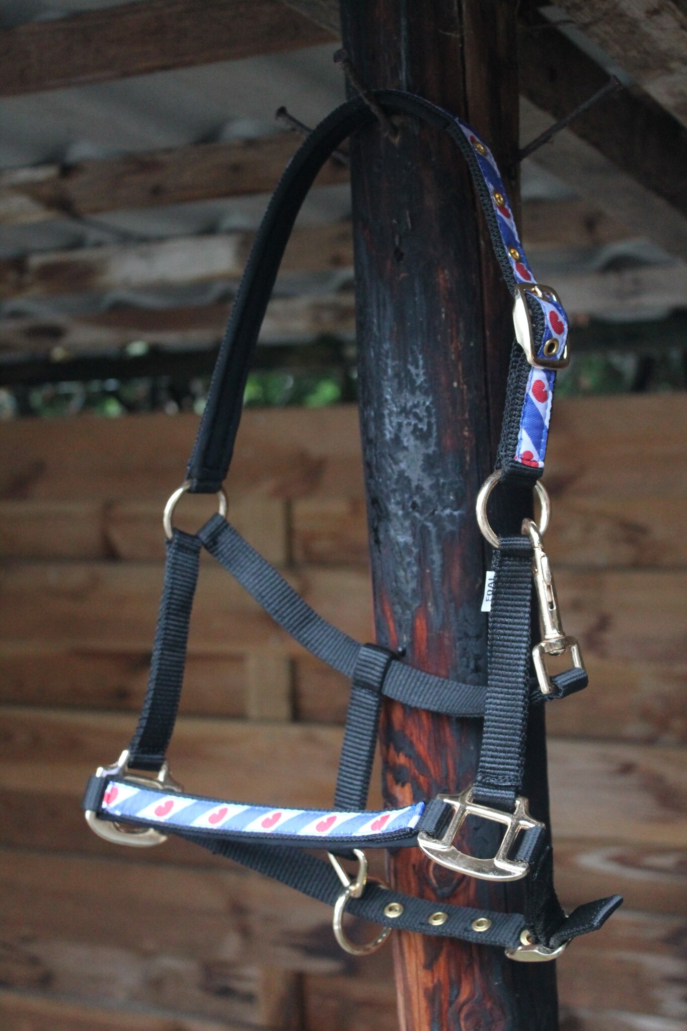 HB Fries Veulenhalster - Zwart