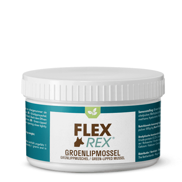 FlexRex  Groenlipmossel Hond - 125 gram