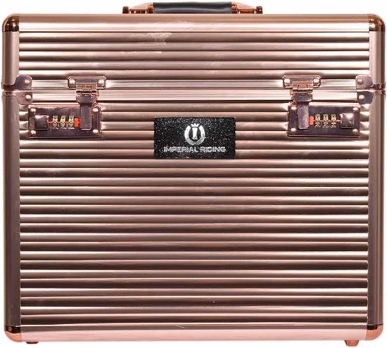 Imperial Riding Grooming Box Shiny Classic - Rosegold