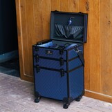 Imperial Riding Grooming Box Stackx  Deluxe - Sapphire